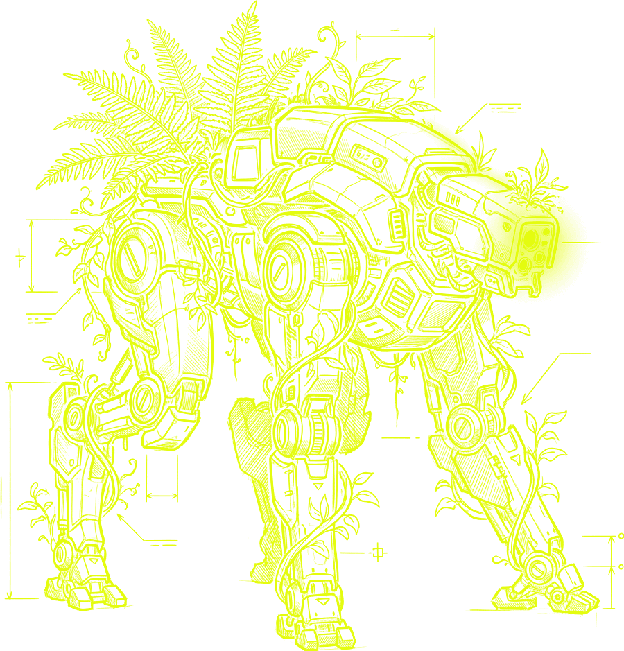Botanical Acid Citron Robot Scout